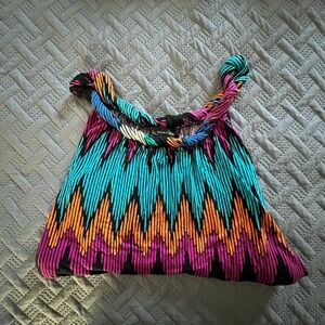 Multicolor casual slip dress- size M